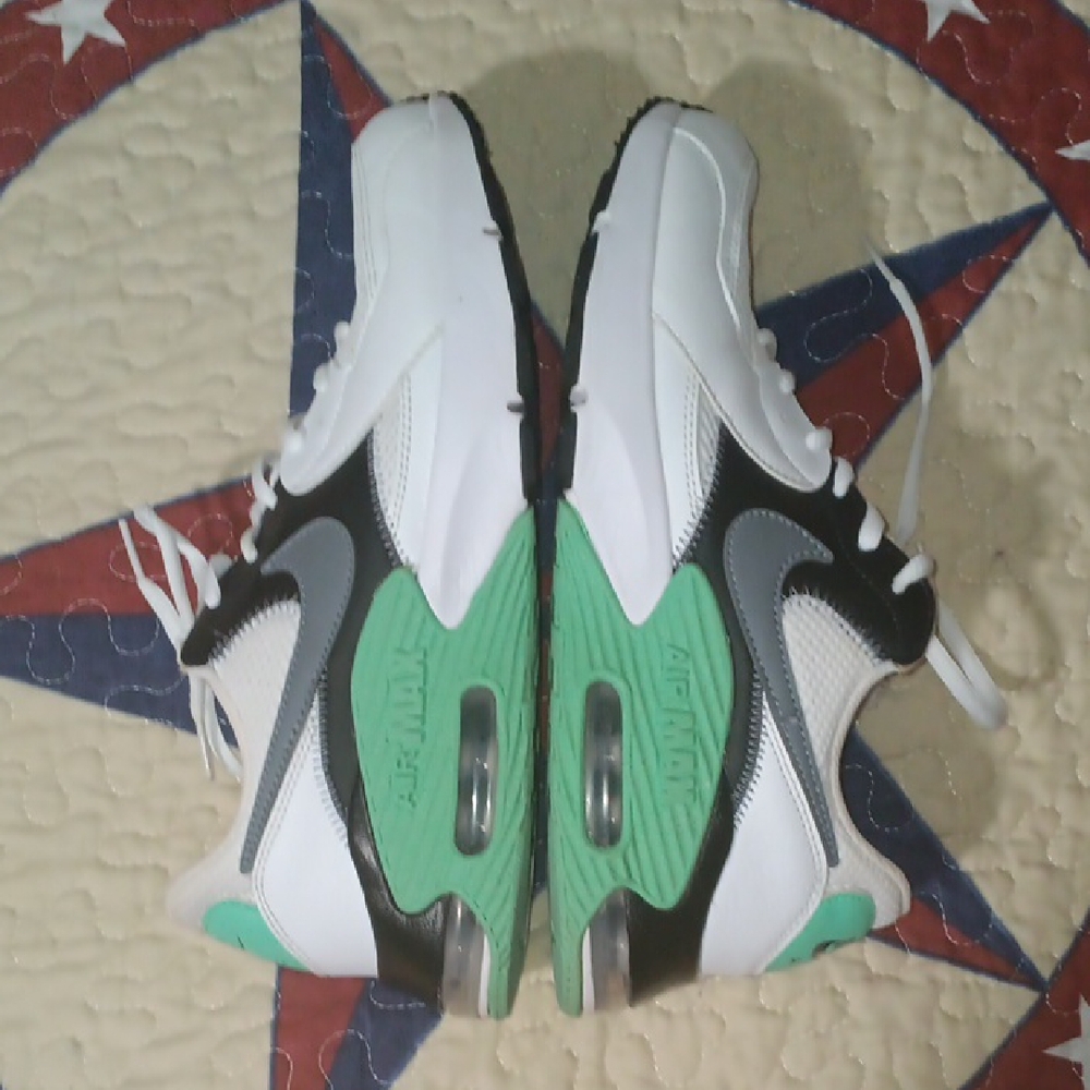 Nike Air Max 90 Women’s White Black Gray Mint Sneakers